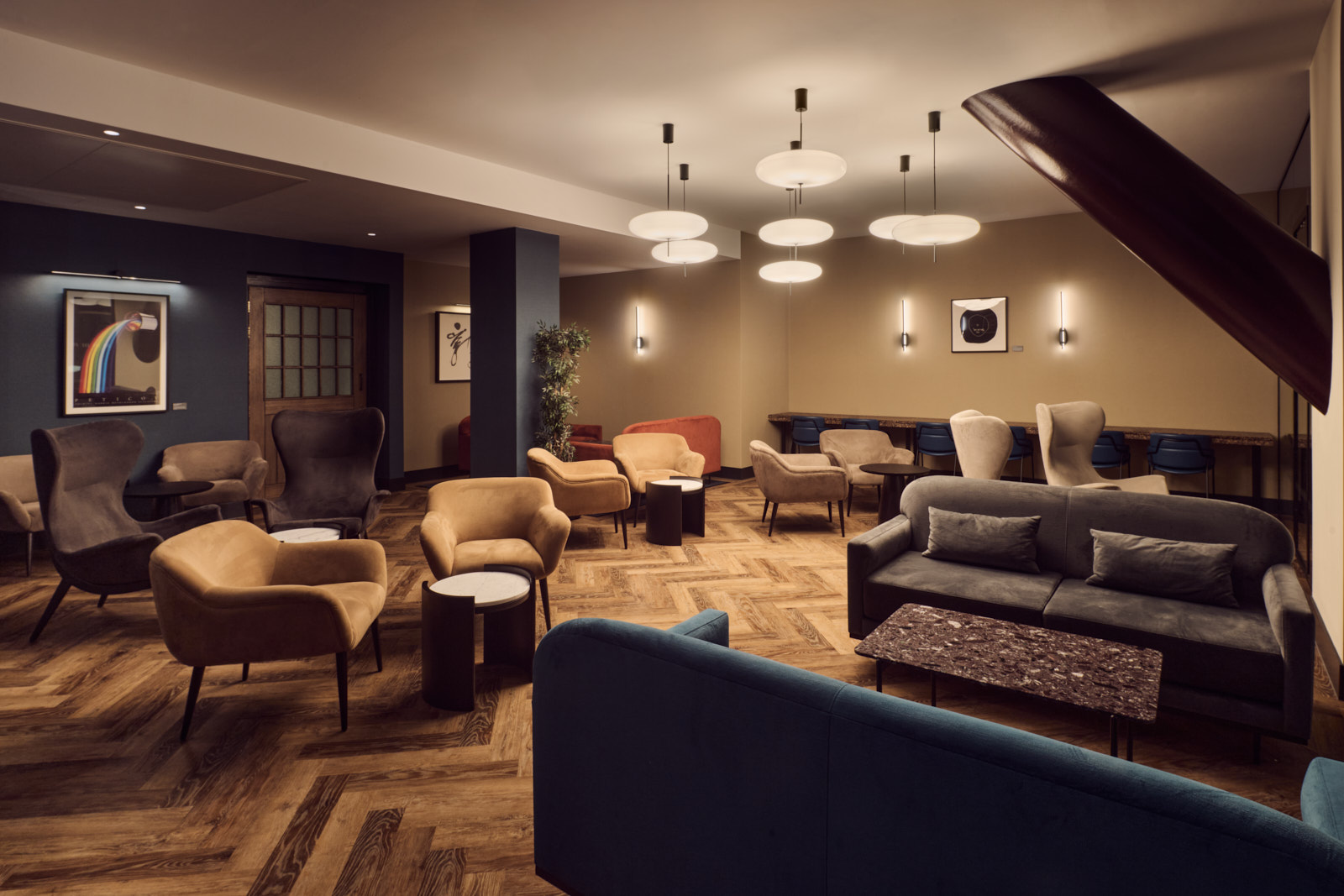 Third Space Canary Wharf Members Lounge