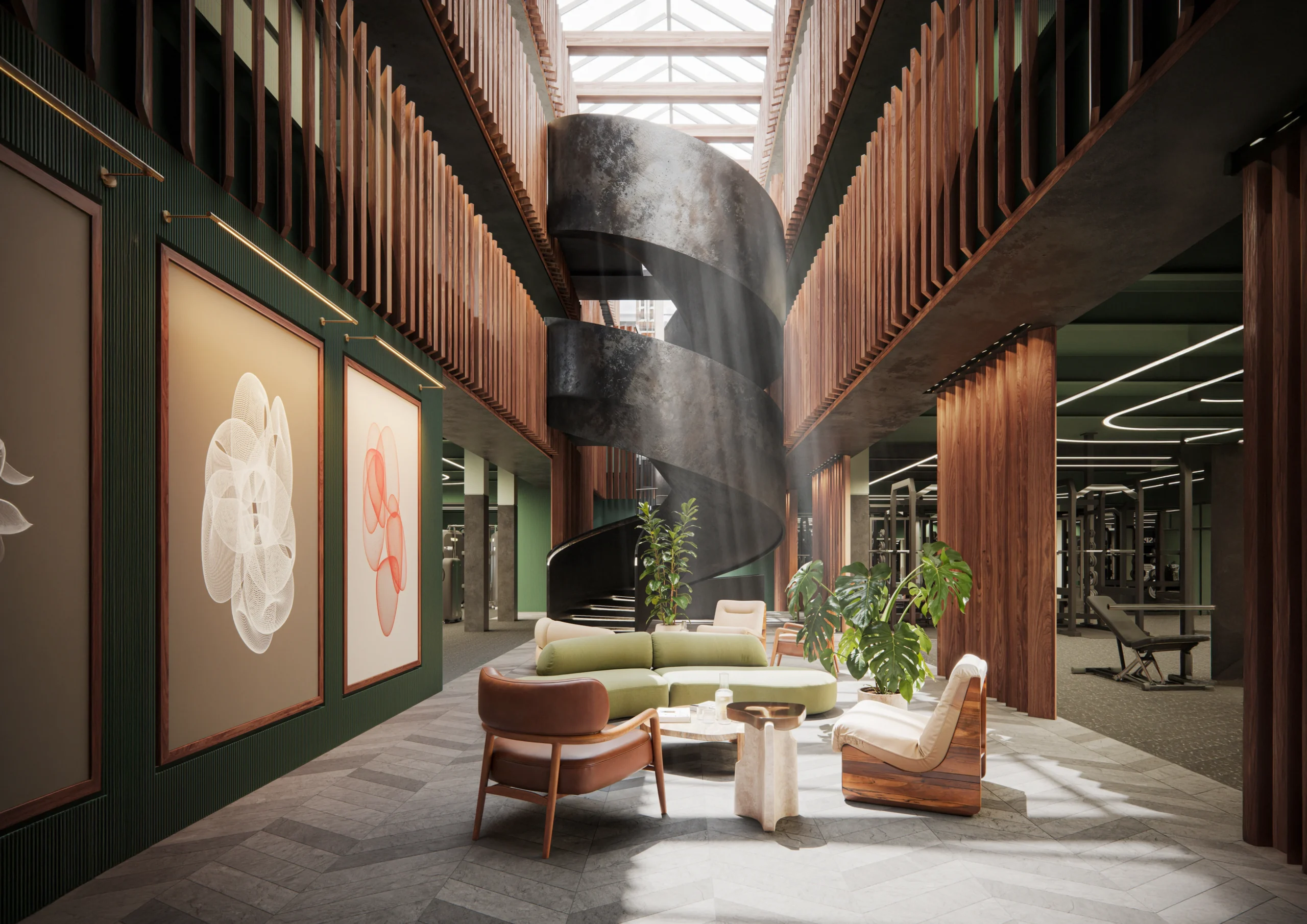 Landscape View - Queen's Park Atrium