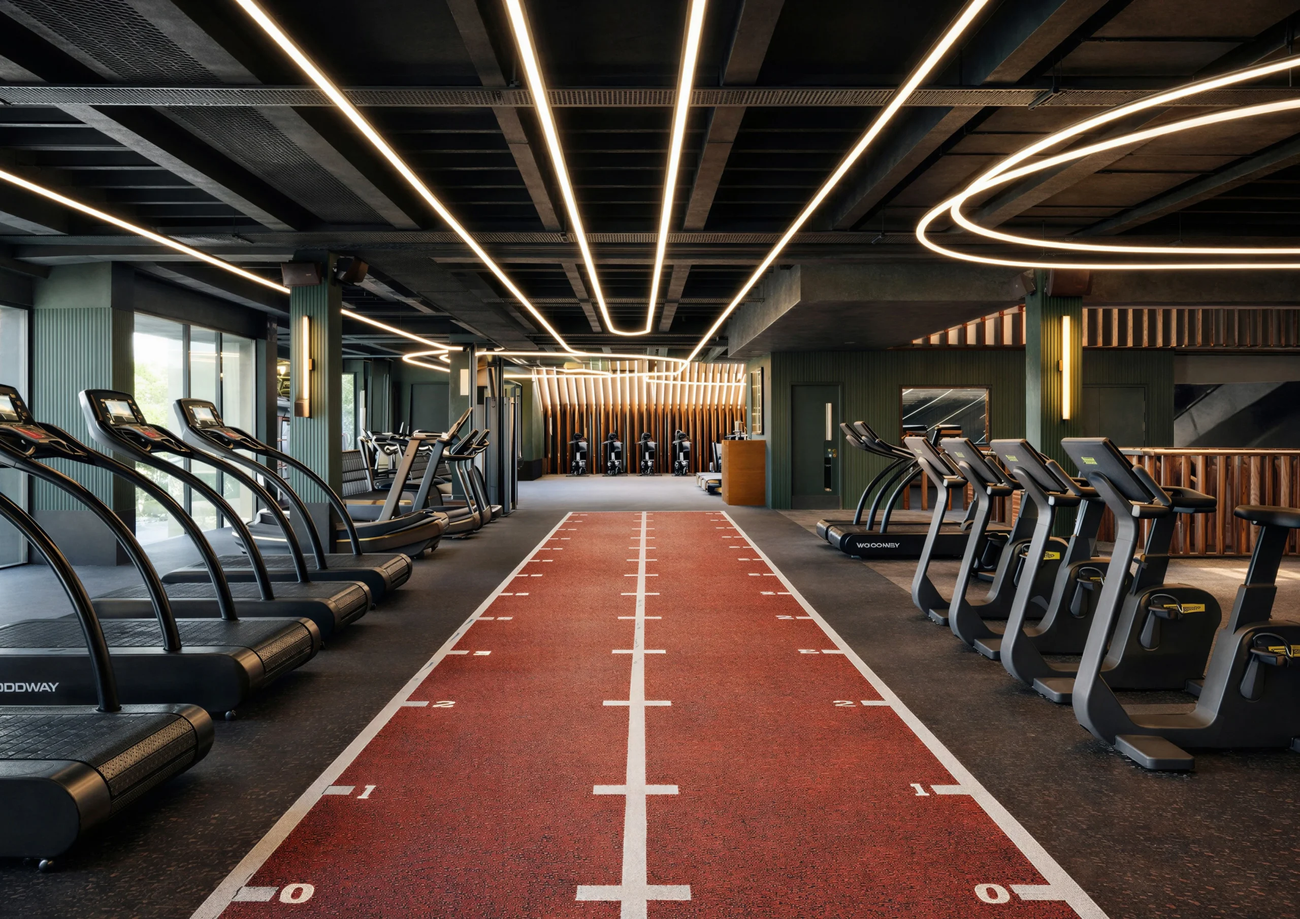 Queen's Park Gym Floor