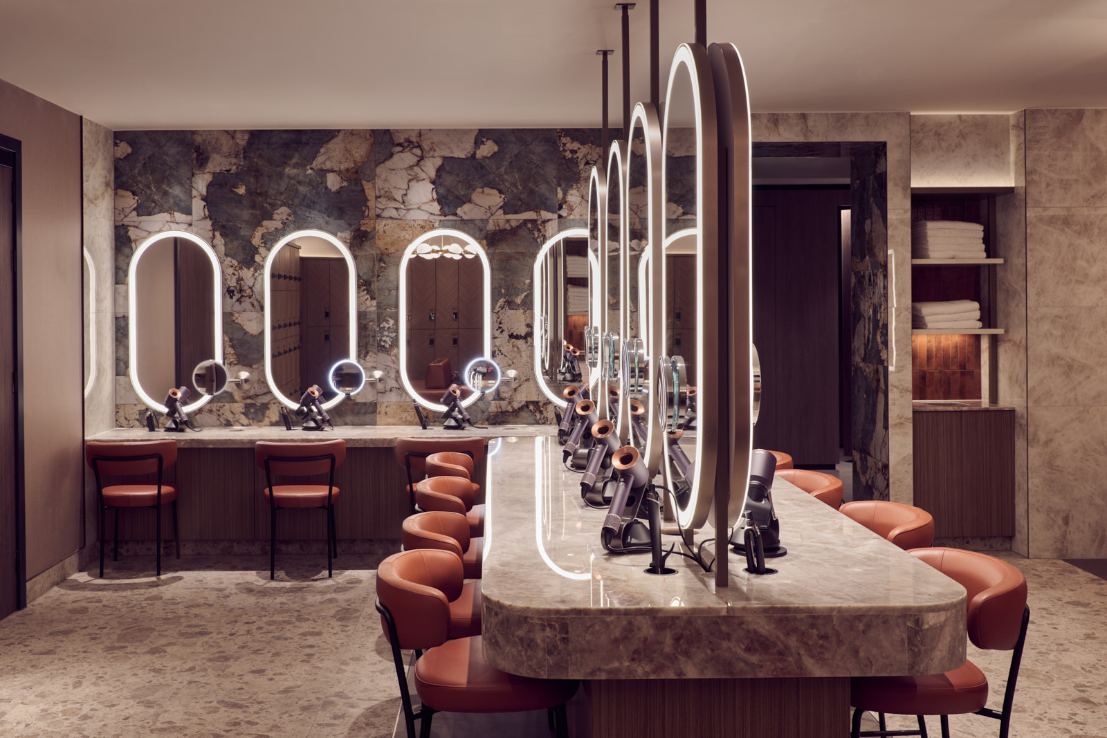 Third Space Chelsea Female Changing Room Dyson